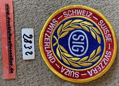 2832 SIG Klebepatch