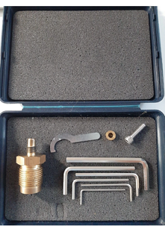 2851Walther Pressluft adaper schachtel