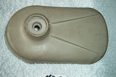 1632Sadler graue Gummiblende 2 striche