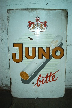 Juno Blechtafel gut